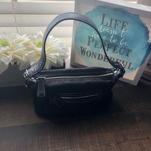 COACH Small Handbag with Front Zipper